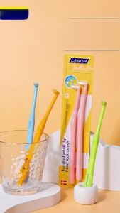 8pcs Orthodontic Toothbrush End Tuft Tootbrush for Braces Single Pointed Brush Dental Tooth Gap Brush Small Pointed Pet Brush