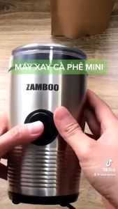 Máy Xay Cà Phê Mini Zamboo ZB-100GR - Có BH Chính Hãng