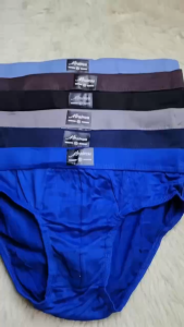 Triangle brief for men Random color assorted color 6/12 Pcs cotton spandex briefMens plain brief Cotton spandex brief Murang brief panlalaki Plain innerwear Menswear Mens underwearQican underwear