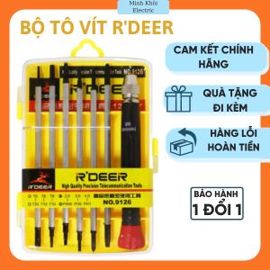 bộ tô vít đa năng RDEER bộ tháo ốc rdeer bộ tua vít 12 đầuhộp tuốc nơ vít đa năngbộ tô vít sửa chữa thép