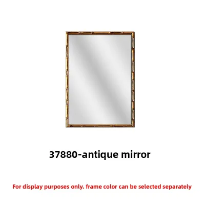 YASISHA | French Retro Wall Mirror Decor High-end Bamboo Style