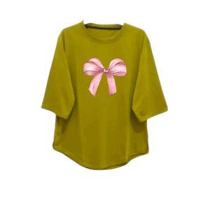 kaos oversize wanita/kaos wanita lengan 3/4 LD 120 pj 70