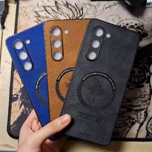 Case Maple Magnetic For Oppo A5 2025 / Oppo A5i Pro Softcase Leather Magsafe Hoha acc