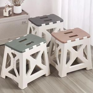 Portable Outdoor Portable Folding Stool for Home Usemultifunctional Shoe Changing Simple and Lightweight Leisure Fishing Stool