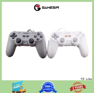 GAMESIR T3 Lite wired game controller PC version Steam Hall PS5 symmetrical architecture DS4 fighting arcade retro suitable switch Apple Android phone laptop
