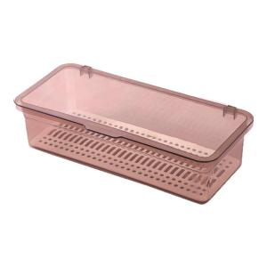 Dustproof Tea Set Storage Box with Cover Kitchen Counter Top Tea Pot Tea Cup Bowl Organizer Shelf Storage for Tea Leaves