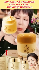 Kem nhân sâm căng bóng mịn màng và đẩy lùi các dấu hiệu lão hóa giảm sự mệt mỏi trên da