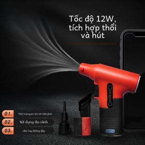 Quạt Tay Cầm Công Suất Cao 130.000 Vòng/phút Máy Bơm Không Chổi than Không Có Bộ Điều Khiển Bằng Điện Thoại Di Động