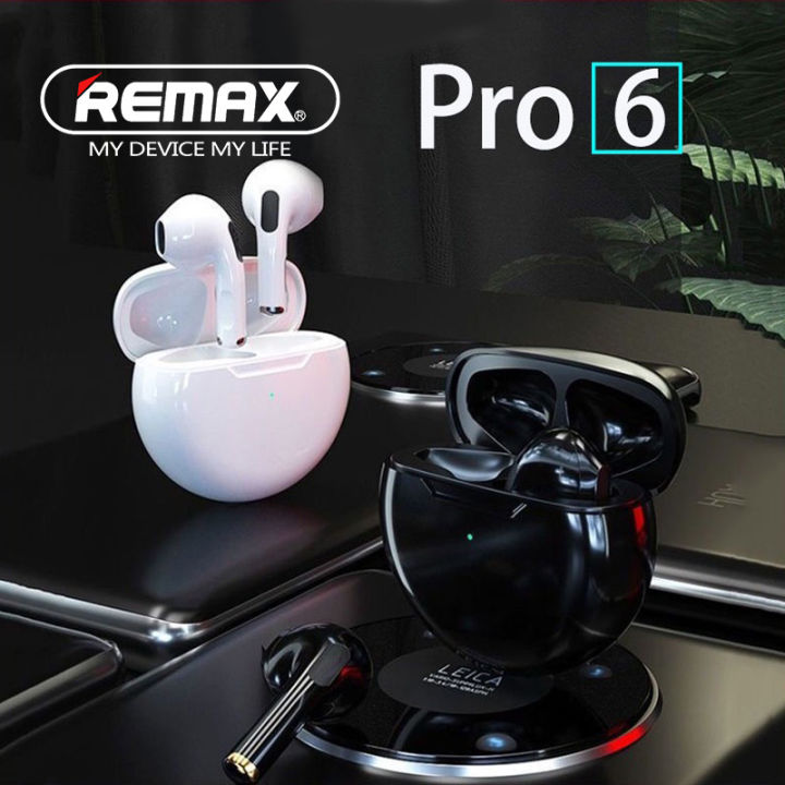 Remax Pro6 TWS-50i Bluetooth Earphones with Mic Wireless Headphones Tws ...