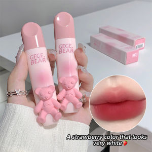 Gegebear Matte Velvet Lip Gloss Lipstick with Long-lasting Color Lip Cream and Lip Mud Gift