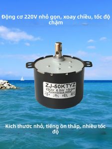 Động Cơ Micro Tốc Độ Thấp Lực Mô-men Cao Chạy Ngược Êm 220V