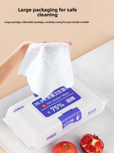 Affordable 75 Degree Alcohol Disinfecting Wet Wipes for Students And Children Cute Multiple Use Antibacterial Wipes Household Pack