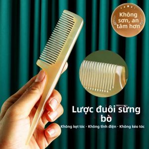 Family-use Ladies Long Hair Care and Childrens Parting Horn Comb