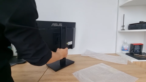 Chân Đê Màn Hình Đa Năng – Công Thái Học Xoay Nâng Hạ kết nối VESA 100*100mm & 75*75mm