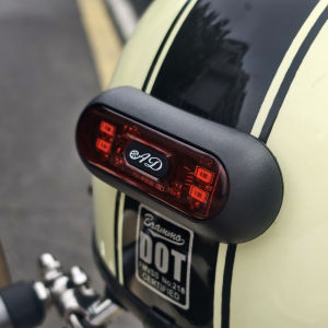 Motorcycle Bicycle Helmet Safety Signal Warning Rear Lamp Waterproof Moto Helmet LED Light Luces Para Casco Bike Taillight