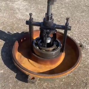 ตัวถอดตลับลูกปืนแบบเจาะรูด้านในแบบสามกราม เหล็กดูดลูกปืน สามขา ดูดลูกปืน ดูดมูเล่ เครื่องจักรยานยนต์สำหรับงานหนั