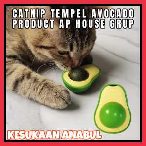 MAINAN BOLA CATNIP ANTI STRESS KUCING