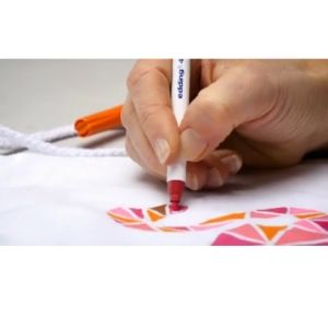 ปากกาเขียนผ้า หมึกกันน้ํา ซักไม่หลุด edding (เอ้ดดิ้ง) รุ่น4600 นําเข้าจากเยอรมนี