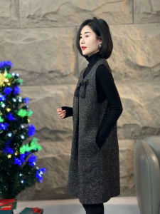 New Chinese Style Vest Dress Womens Early Spring Slimming Versatile Internet Famous Vest Skirt Set Traditional National Trend