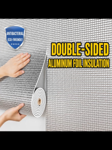 Window Sunshades Insulation Film Sun Visors Double-Sided Reflective Aluminum Foil Insulation Cotton for Windows Garage Doors Roof