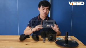 P131-1G80N รถพรวนดินแม็คนั่ม POWER MAGNUM 4 จังหวะ 7 แรง 1 เพลา แถมล้อพรวน+ล้อยาง+ใบพรวน รถไถพรวนดิน POLO แท้ มีประกัน