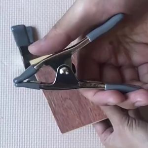 2PCS/4Pcs 4 Inch Metal Heavy Duty Metal Spring Clamp Jaw Opening A-Shaped for Wood Working DIY Photo Studio Backdrops Background