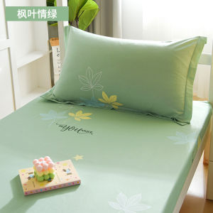 Vỏ gối đơn bằng vải cotton Thiết kế hoạt hình đơn giản Vỏ cao su bền cho trẻ em Kích thước 40x60cm 48x74cm