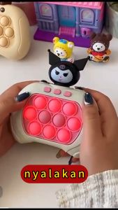 Pop It Elektronik Mainan Anak Game POP IT ELEKTRIK Musik Puzzle Anak 200 Levels Gen 2 & 3 Kuromi/Spider Man/Lotso/Doraeman/Hello kitty