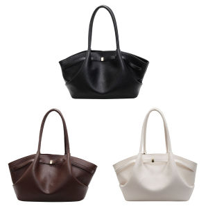 High-Quality PU Leather Tote Bag for Women Large Capacity Stylish Bag for Work and Weekend Outings