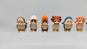 Mofusand Shark Cat Hippers Cup Phone Decoration Cute Mini Figure Blind Box SG Ready Stock Fast Shipping