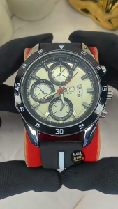 Jam Tangan Pria Sporty Waterproof Asli Tahan Air Original Stainless Steel Titanium Tahan Karat Tali Ruber Premium New Model Terbaru Kalender Aktif Luminous Bercahaya Quartz Analog Aksesoris Arloji Mens Watches Kasual Formal Cowok Bergaya Keren -JBP-02