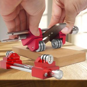 Angle Sharpener Guide Bracket - Aluminum Honing Guide Sharpening Jig for Chisels and Planes Wood Chisel Edge Sharpening Holder