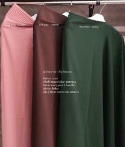 Khimar Syari Jilbab Instan Non Pet Terbaru Classic Series Bahan Wolfis Warna Soft Ready Size Jumbo
