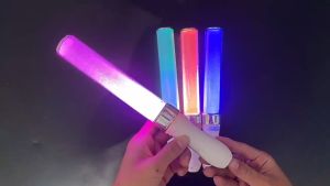 【SG】LED light stick flashing light decorative glow stick and 15 color glow stick party light stick concert supp  The Concert Atmosphere Party Halloweenort stick