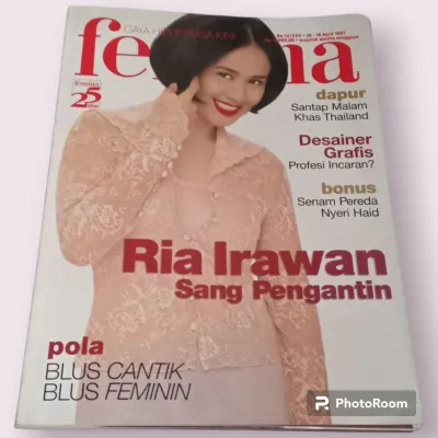 Majalah Femina Edisi Resep Santap Malam Khas Thailand