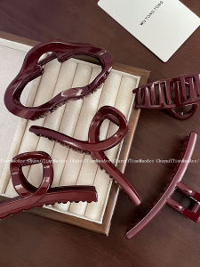 French Ankela Red Clip: A Stylish & Lightweight Alternative to Shark Clips