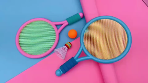 Mini Badminton Racket Set for Kid Racket Tennis Sports Toys Boys Girl Outdoor Party Interactive Game