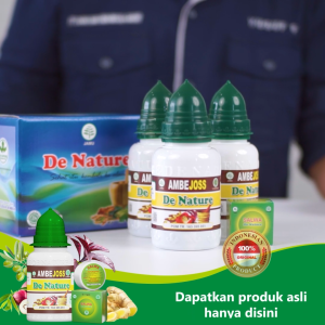 De Nature Obat Herbal Ambejoss Salep Salwa Obat Wasir Ambeien Hemoroid