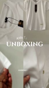 Kaos Anak Laki Laki 12 Tahun Putih Polos Import Katun Combed 24s