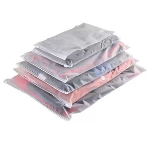 Frosted Matte Storage Bag - Waterproof Travel Organizer for Clothes Toiletries & Accessories | Multi-Use Durable Design | PH Local Stock & Anti-Dust