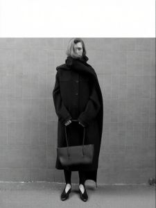ICICLE | Autumn Silk Wool Double-faced Long Coat
