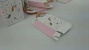 Unicorn Rainbow Cartoon Wedding Party Birthday Favour Goodies Gift Souvenir Doorgift Candies Candy Box Kotak Gula-Gula