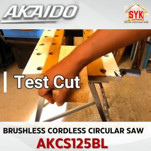 SYK Akaido AKCS125BL AKM9021BL AK21BL 10mm Combo Set Cordless Drill Circular Saw Impact Driver Battery Machine