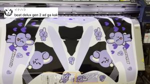 Desain Stiker Honda Beat Deluxe Baru 2024 & Motif BT21 D-X5-023
