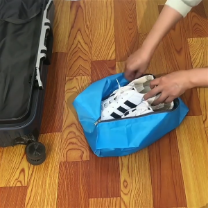 SAVE Portable Shoe Bag Travel Organizer Bag Foldable Outdoor Waterproof Sport Shoe Bag Multipurpose Toiletry Storage Bag T16