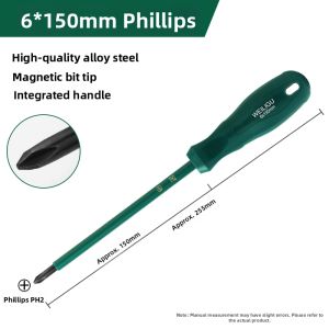 weiligu | Electrician Use Magnetic Insulated Screwdriver