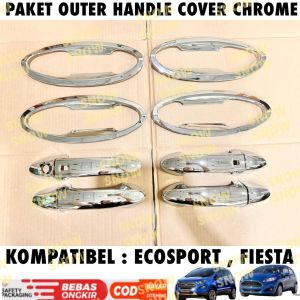 Paket Outer Handle Cover Ford Ecosport Fiesta Chrome