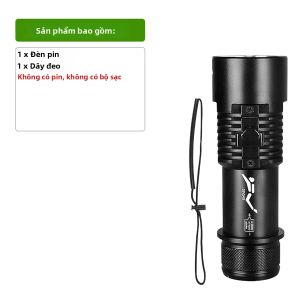 Đèn Pin Lặn LED Công Suất Cao IPX8 Chống Nước 350000LM Đèn Pin Lặn Chuyên Nghiệp Ánh Sáng Mạnh Đèn Lồng Dưới Nước Để Cắm Trại Câu Cá