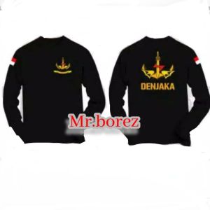 Kaos Denjaka Lengan Panjang / Kaos Premium / Tshirt Pria / Baju Denjaka Tangan Panjang / Kaos Oblong Denjaka / Fashion Pria Baju Denjaka / Koas Distro / TNI AL Baju Denjaka