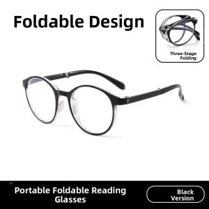 Portable Folding Anti-Blue Light HD Comfortable Lightweight Reading Glasses